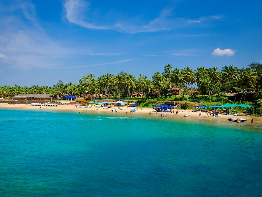 A Goa beach